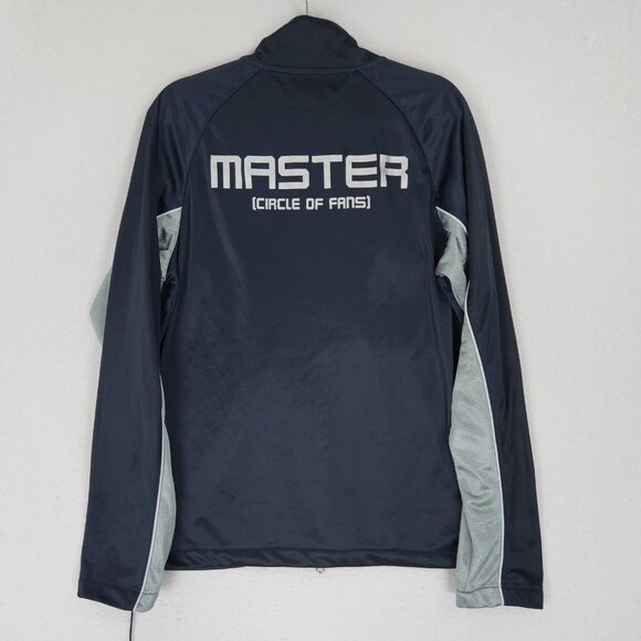 Ferrari Jacket Mens XL Navy Blue Full Zip Master Circle Of Fans Athletic Track - Picture 13 of 14